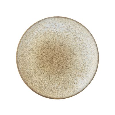 Bloomingville Paula Tallrik, Natur, Stengods - 6-pack