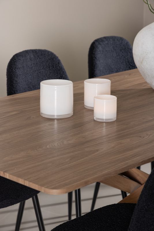 Venture Home Piazza Matbord med Polar Matstol