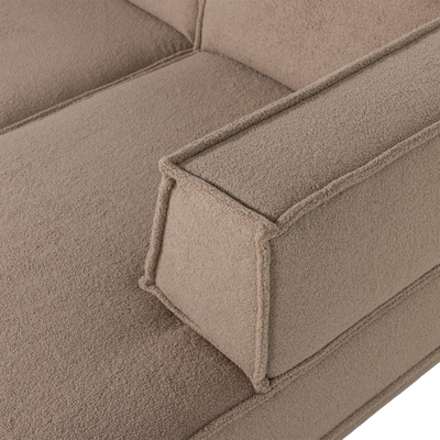 WOOOD Manu Schäslongsoffa Höger Teddy Mullvad [FSC]