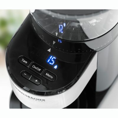 Rommelsbacher Kaffekvarn PRO med integrerad våg  EKM 500 för Espresso