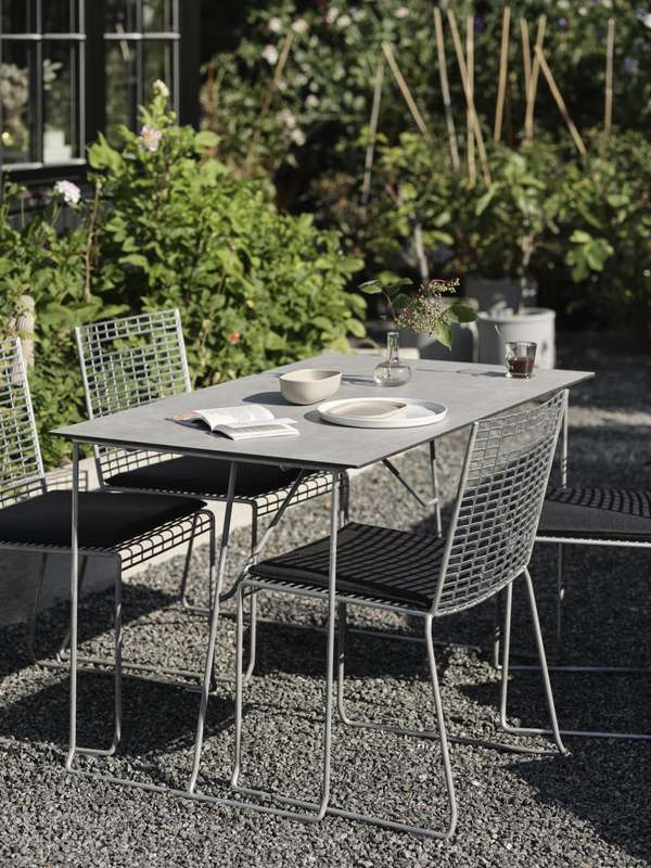 Brafab Laminat Bordsskiva 70x125 cm Beige/Terrazzo