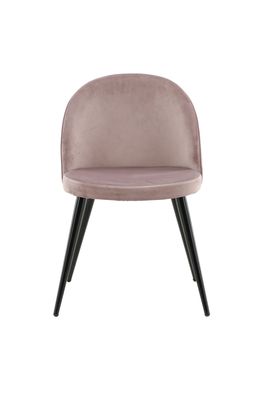 Venture Home Velvet Matstol 2-pack i Gammelrosa