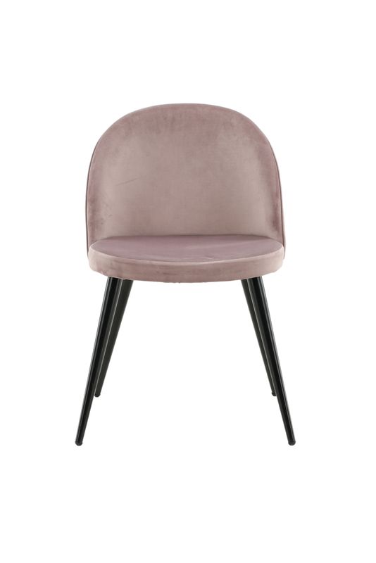 Venture Home Velvet Matstol 2-pack i Gammelrosa
