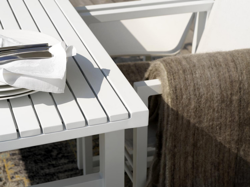 Brafab Vevi Matbord 90x160 cm Vit