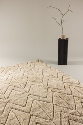 Vind Collection Zoe Matta - Modern Ullmatta i Beige