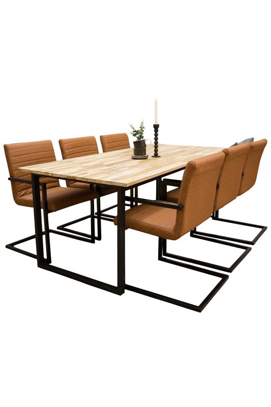 Venture Home Matgrupp Cirebon med Art-stolar