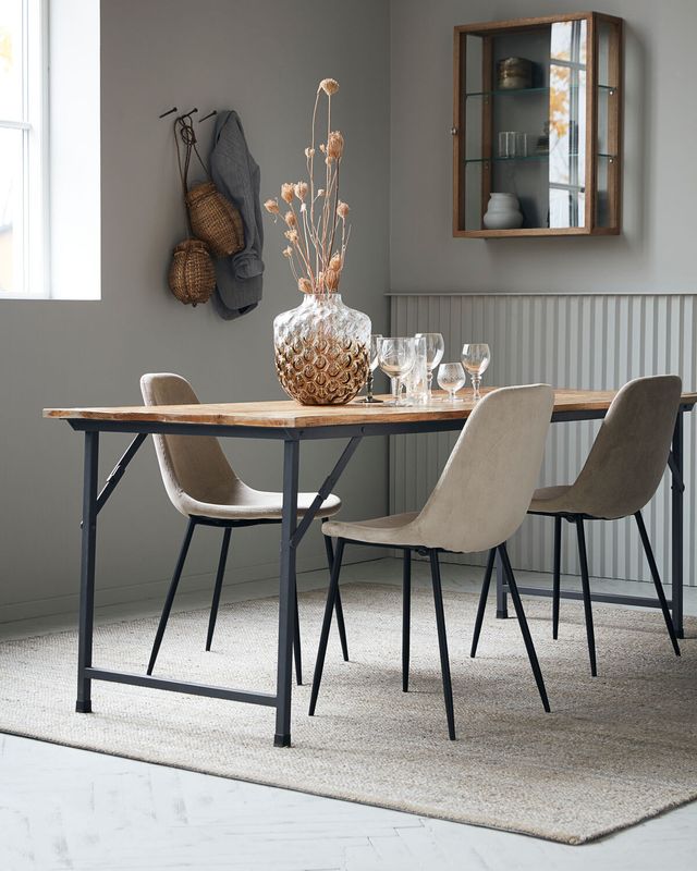 House Doctor Hempi Matta Ljusgrå