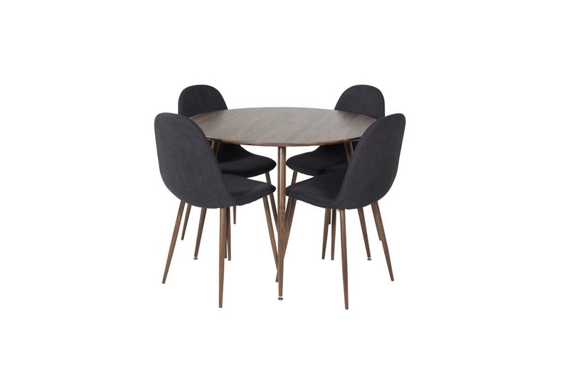 Venture Home Matgrupp Plaza med stolarna Polar