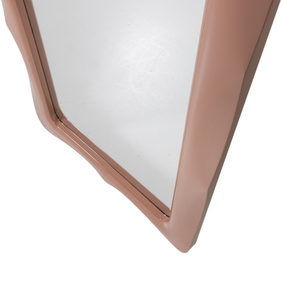 WOOOD Norea Spegel 180x80 cm Trä Högblank Rosa