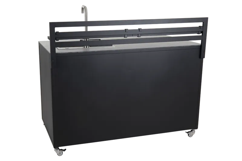 Brafab Fornax Utekök Vask/Kran Svart/Grå