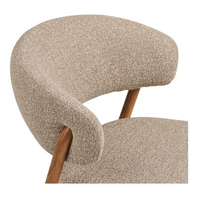 House Nordic Cavi Matstol Sand/Naturell 2-pack