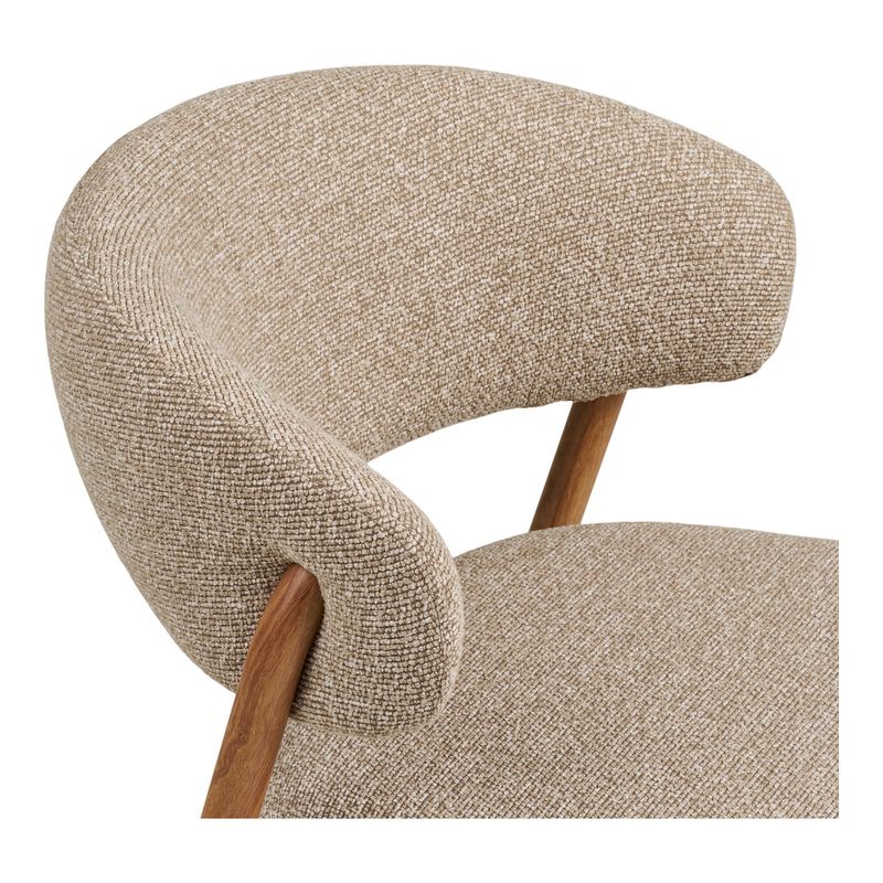 House Nordic Cavi Matstol Sand/Naturell 2-pack