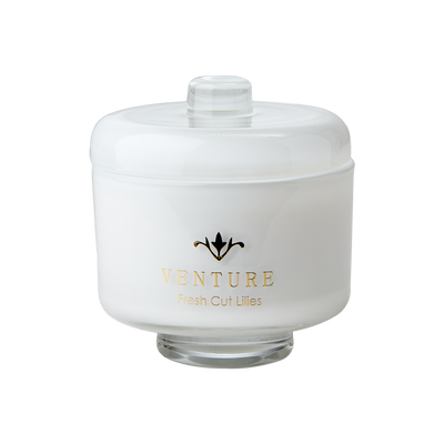 Affari of Sweden VENTURE Doftljus Fresh cut lilies, Vit