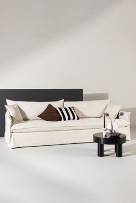Venture Home Nova 4-Sits Soffa i Beige Linnetyg