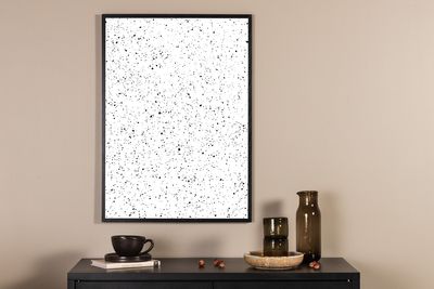 Venture Home Dots Poster Vit