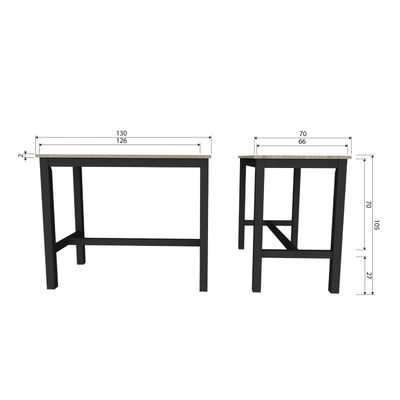 WOOOD SILAS TV-bänk 120 cm i Grenen Dust