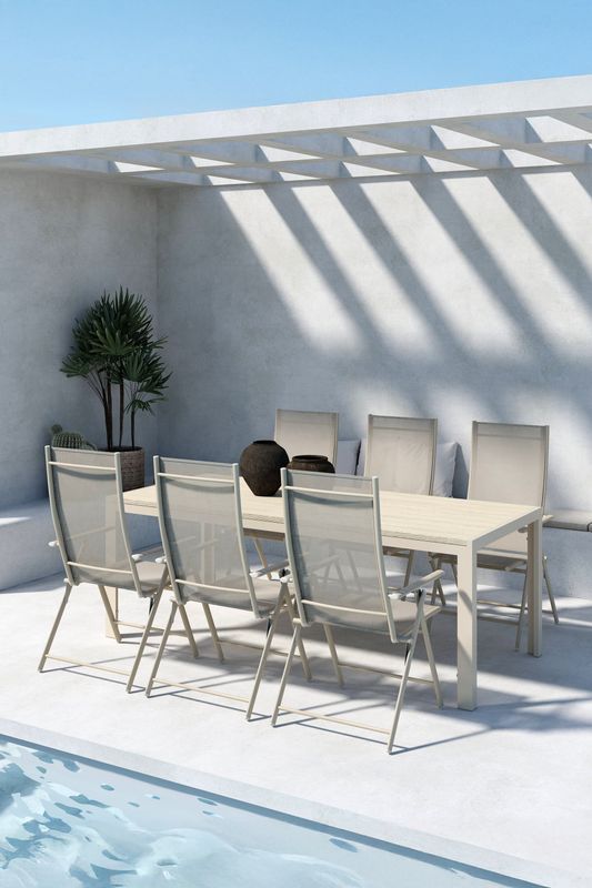 Venture Home Mirko Matgrupp med Levanzo Stolar