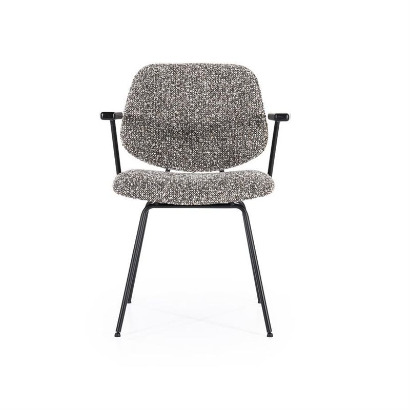 Eleonora Stol Jon med Armstöd - Taupe Maywood Mullvad