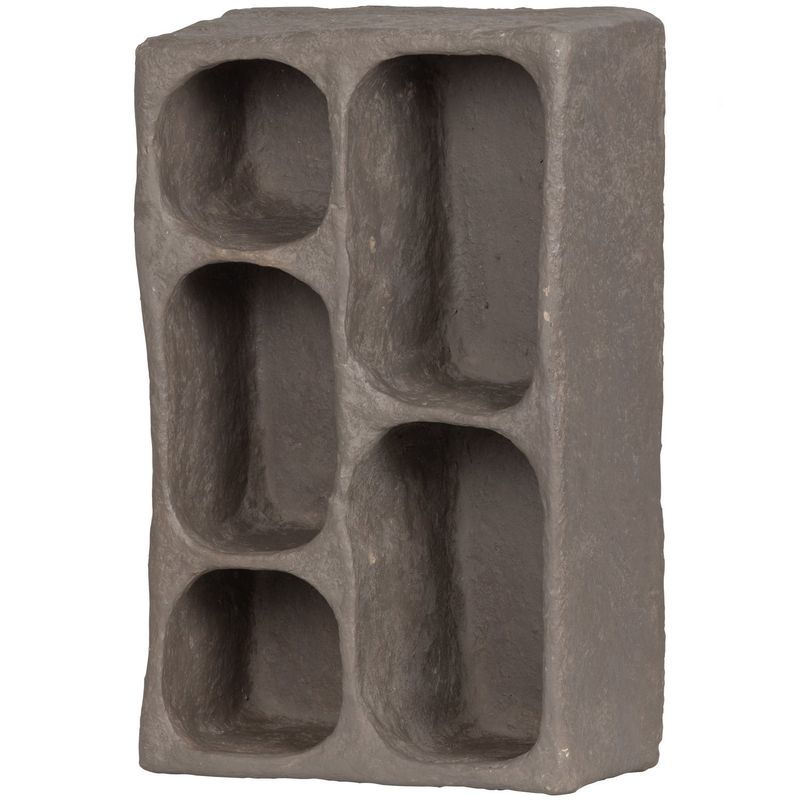 WOOOD CLAY Väggskåp Papper Maché Grå