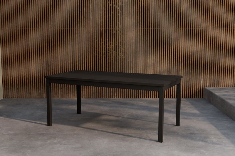 Venture Home Kenya Rektangulärt Matbord 180 x 90 Svart