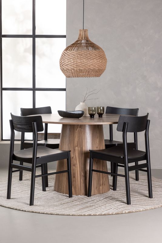 Venture Home Matgrupp Lanzo med stolar Montros