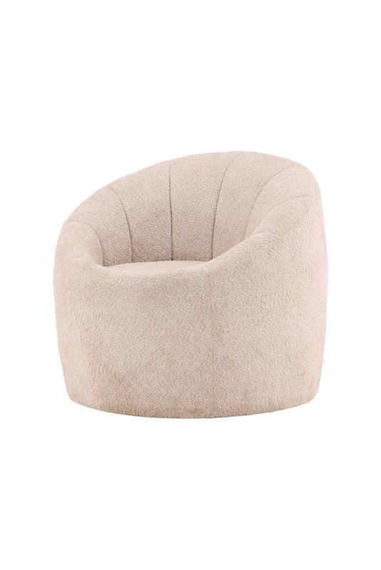 Venture Home Warren Fåtölj i Beige Boucle