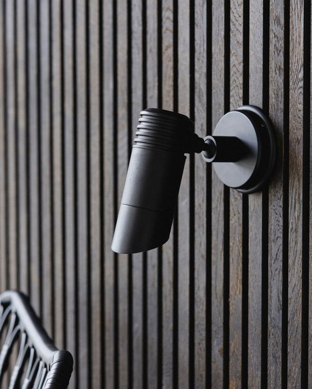 Nordal BRAGI vägglampa, utomhus - svart