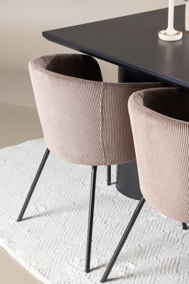 Venture Home Olivia Matbord med Berit Matstol