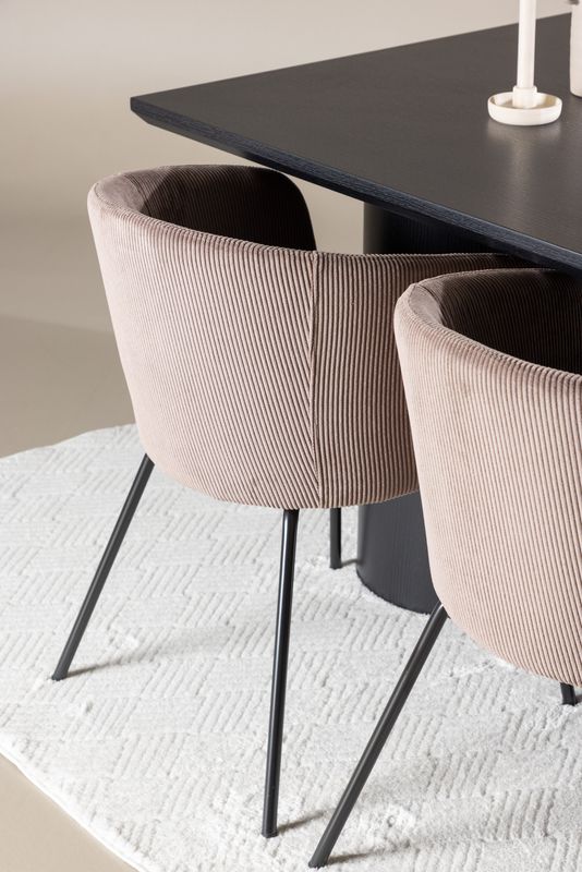 Venture Home Olivia Matbord med Berit Matstol