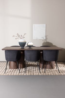 Venture Home Olivia Matbord med Berit Matstol