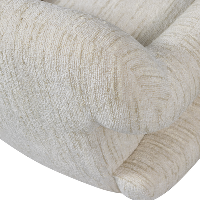 WOOOD Folke Fåtölj i Chenille Natural Melange