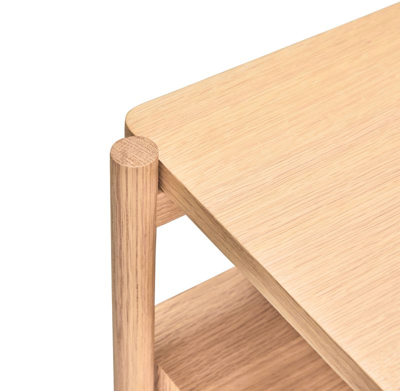 Hübsch Appeal sängbord naturell 45 x 31 x H59 cm