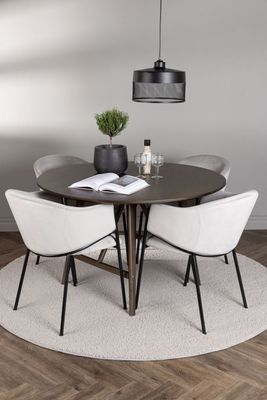 Venture Home Matgrupp Kaseindon med Evelina Stolar