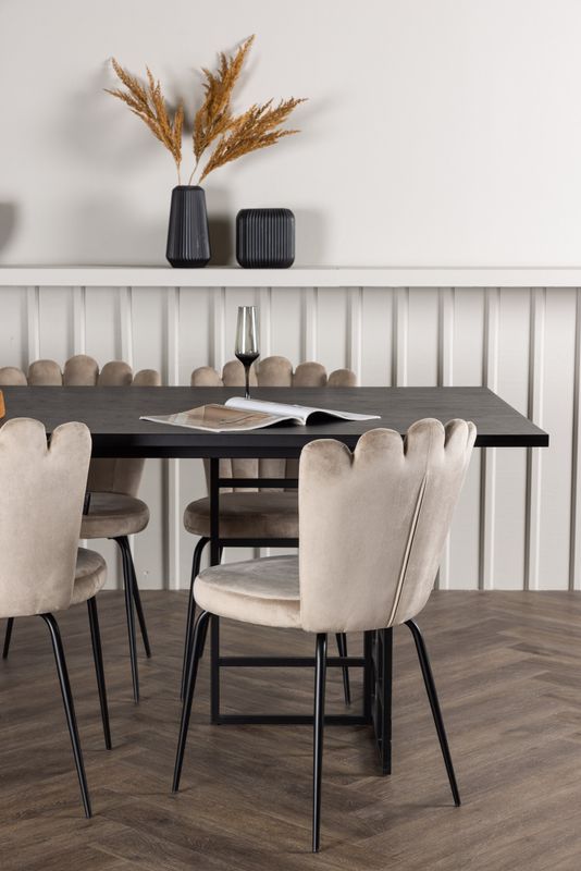 Venture Home Matgrupp Ystad med stolarna Limhamn