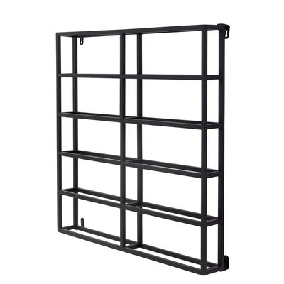 Bloomingville Magne Vinställ, Svart Metall