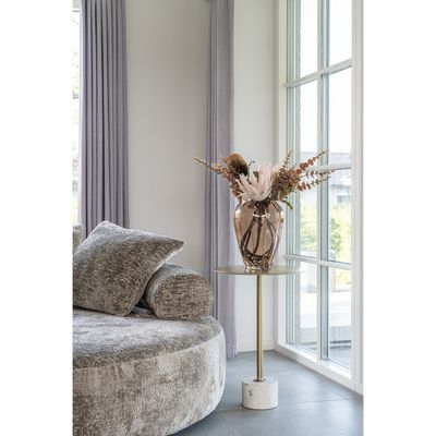 House Nordic Glasvas Brun