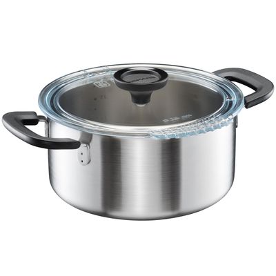 Fiskars Gryta Functional Form 3 L, rostfritt stål med lock