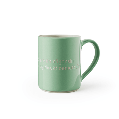 Design House Stockholm Astrid  Lindgren Ljusgrön mugg Nr. 7