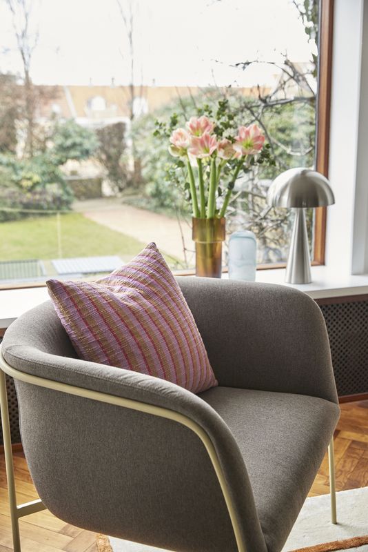 Hübsch Eyrie Loungestol brun