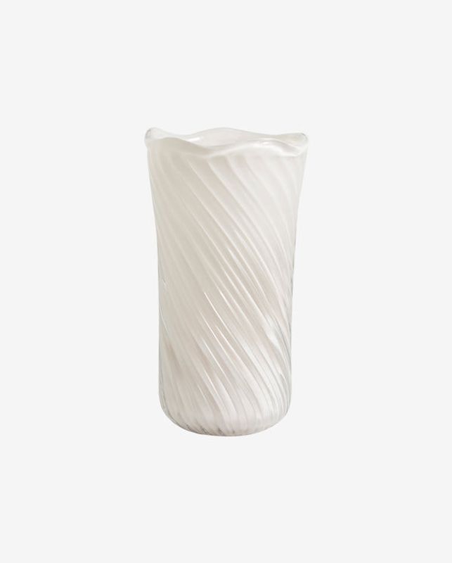 Nordal HELLE vas - off white glas