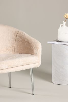 Venture Home Wanda Fåtölj i Beige Teddy