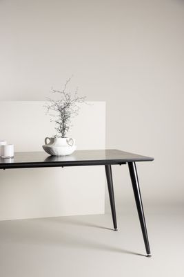 Venture Home Dipp Bord i Svart MDF och Metall