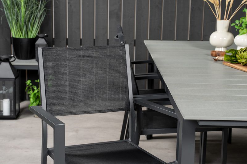 Venture Home Levels, Copacabana Matgrupp Svart Mörkgrå