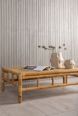 Venture Home Cane Soffbord i Bambu och Rotting