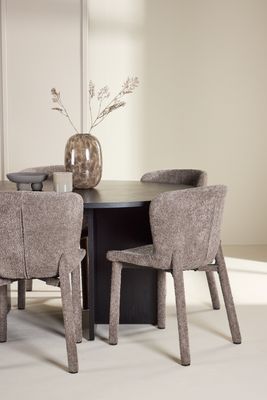 Venture Home Matbord Strada med Astoria Stol