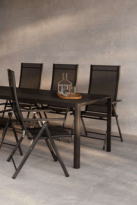 Venture Home Giardini Matgrupp med Levanzo Stolar