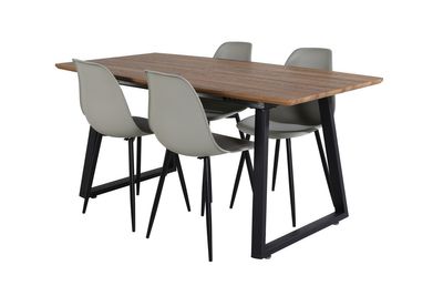 Venture Home Matgrupp Inca med stolarna Polar