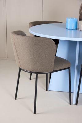 Venture Home Matbord Bootcut med Edina Stol