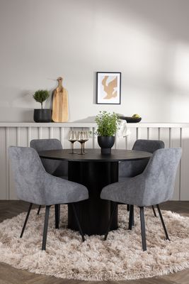 Venture Home Matgrupp Olivia med Stolar Rosie