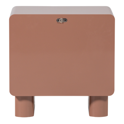 WOOOD Lustra Byrå/Nattduksbord i Högglans MDF